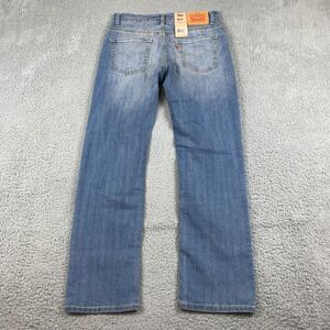 Levis Jeans Boys 14 Reg (27x27) Blue 511 Slim Fit Stretch NEW